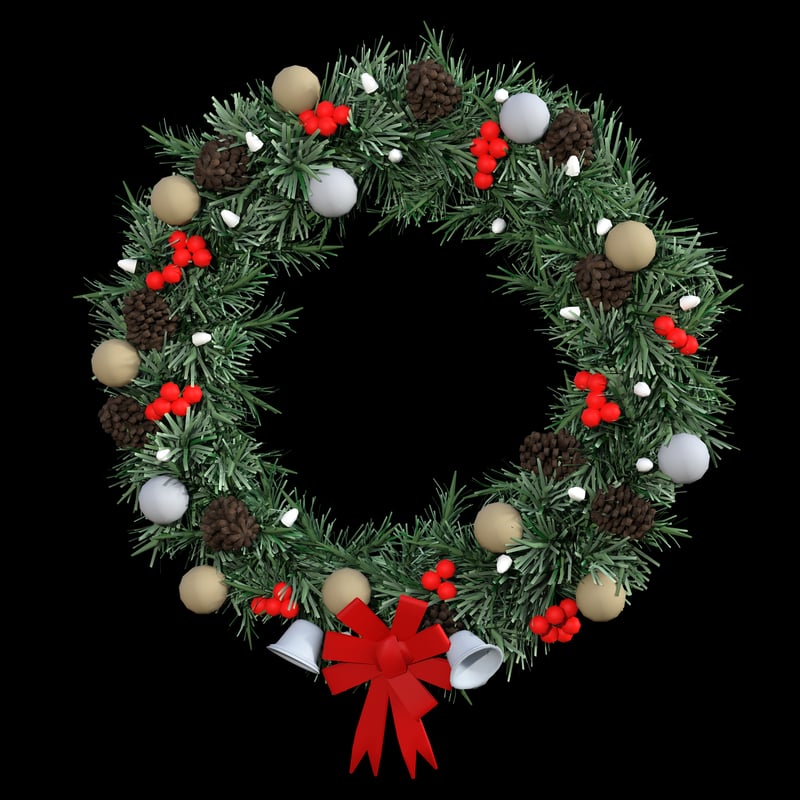 Paper Roll Wreath